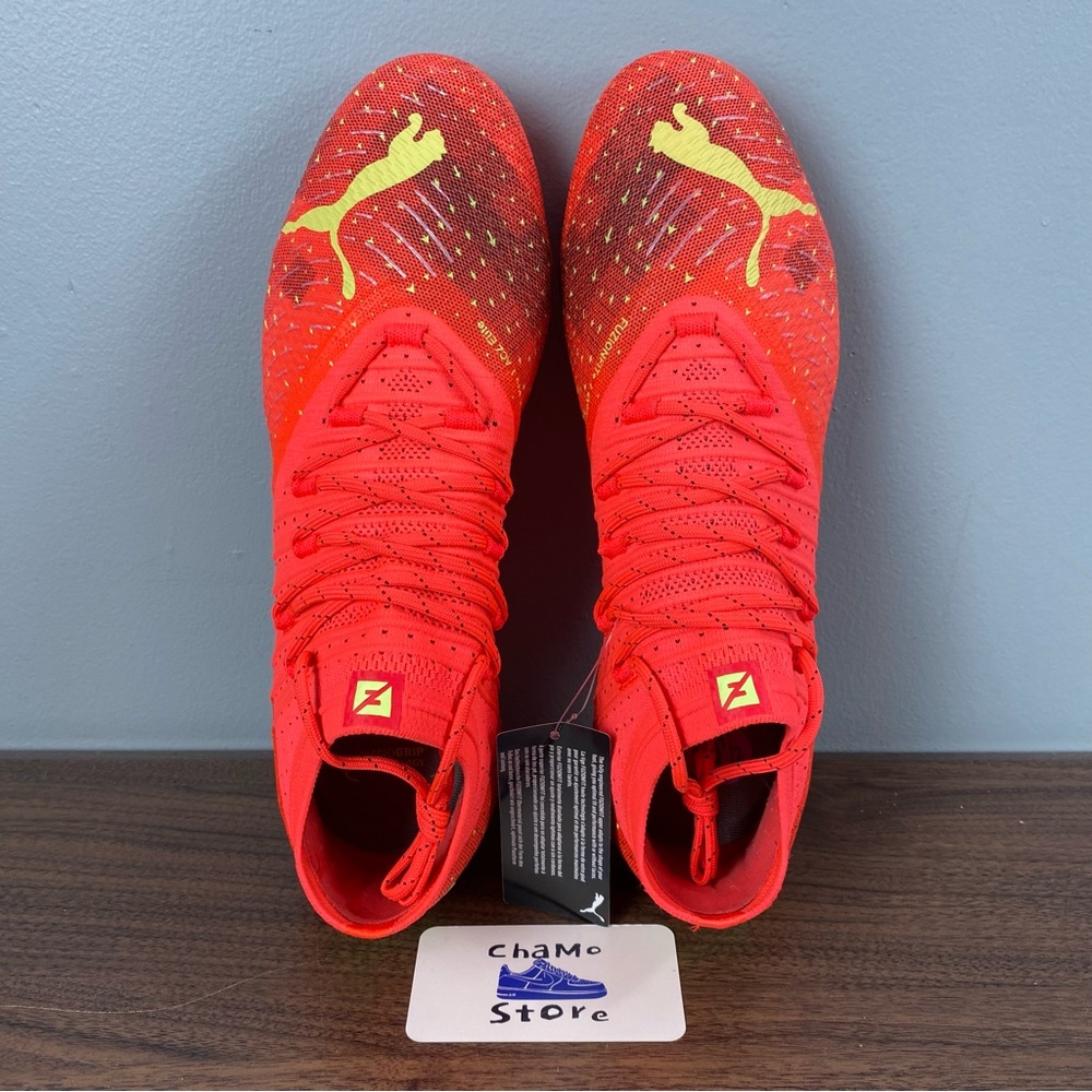 PUMA FUTURE Z 1.4 FG/AG FEARLESS FIERY Coral Soccer Cleats 106989 03 Sz 10.5 - Picture 6 of 8